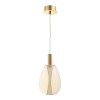 Подвесной светодиодный светильник Crystal Lux Gaudi SP4W Led Amber фото 5 &mdash; Дзинь ля-ля