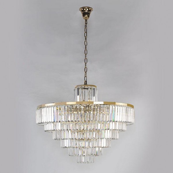 Подвесная люстра Newport 31124/S gold М0063331 &mdash; Дзинь ля-ля