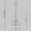 Подвесной светильник Maytoni MOD185PL-L12CG3K1 фото 5 &mdash; Дзинь ля-ля