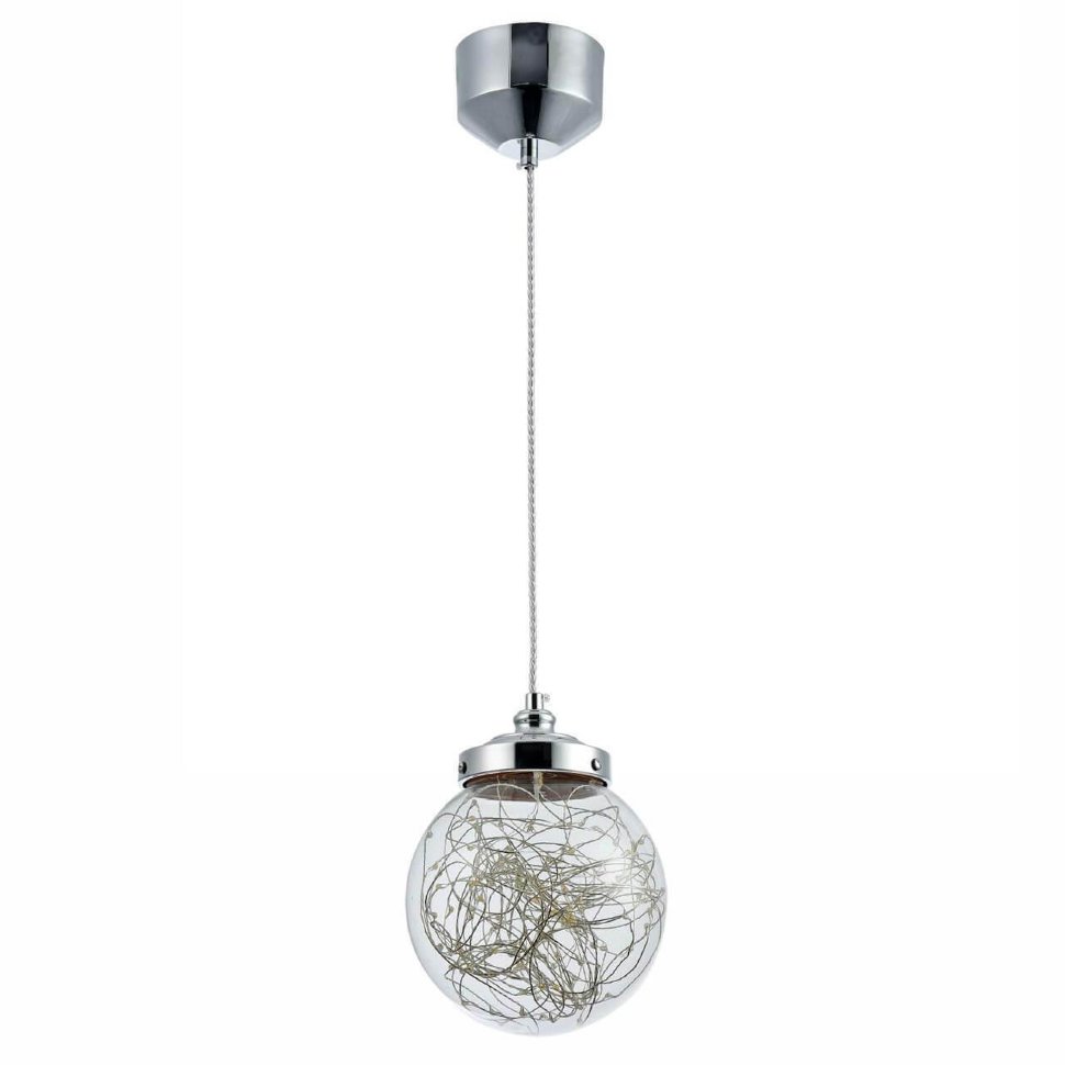 Подвесной светодиодный светильник Freya Isabel FR6157-PL-9W-TR фото 1 — Дзинь ля-ля