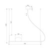 Подвесной светильник Eurosvet Stair 70145/1 черный фото 3 &mdash; Дзинь ля-ля