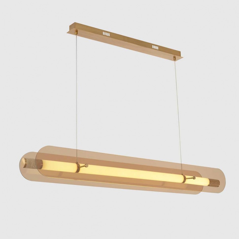 Подвесной светильник Crystal Lux AMARILLO SP70W LED BRASS фото 1 &mdash; Дзинь ля-ля