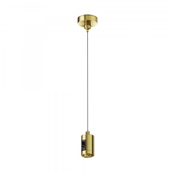 Подвес тросовый Hang одинарный Flarity латунь Maytoni TRA157SW-S1-BS — Дзинь ля-ля