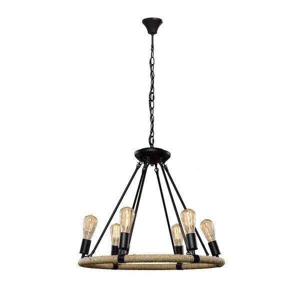 Подвесная люстра Loft IT Rope Filament Loft1861/6 — Дзинь ля-ля