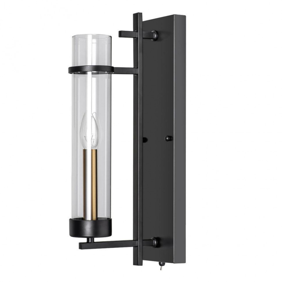 Бра Arte Lamp Hugo A1688AP-1BK фото 1 — Дзинь ля-ля