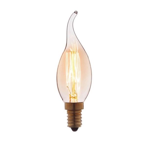 Лампа накаливания E14 40W прозрачная 3540-GL — Дзинь ля-ля
