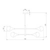 Подвесная люстра Eurosvet Calyx 60168/6 латунь фото 2 &mdash; Дзинь ля-ля