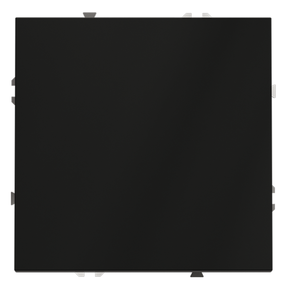 Проходной переключатель встраиваемый VOLTUM S70 одноклавишный 10А, (черный матовый) фото 1 — Дзинь ля-ля