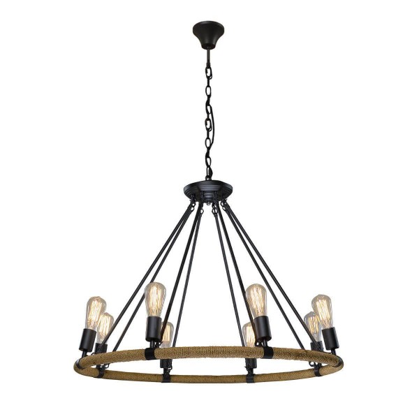 Подвесная люстра Loft IT Rope Filament Loft1861/8 — Дзинь ля-ля