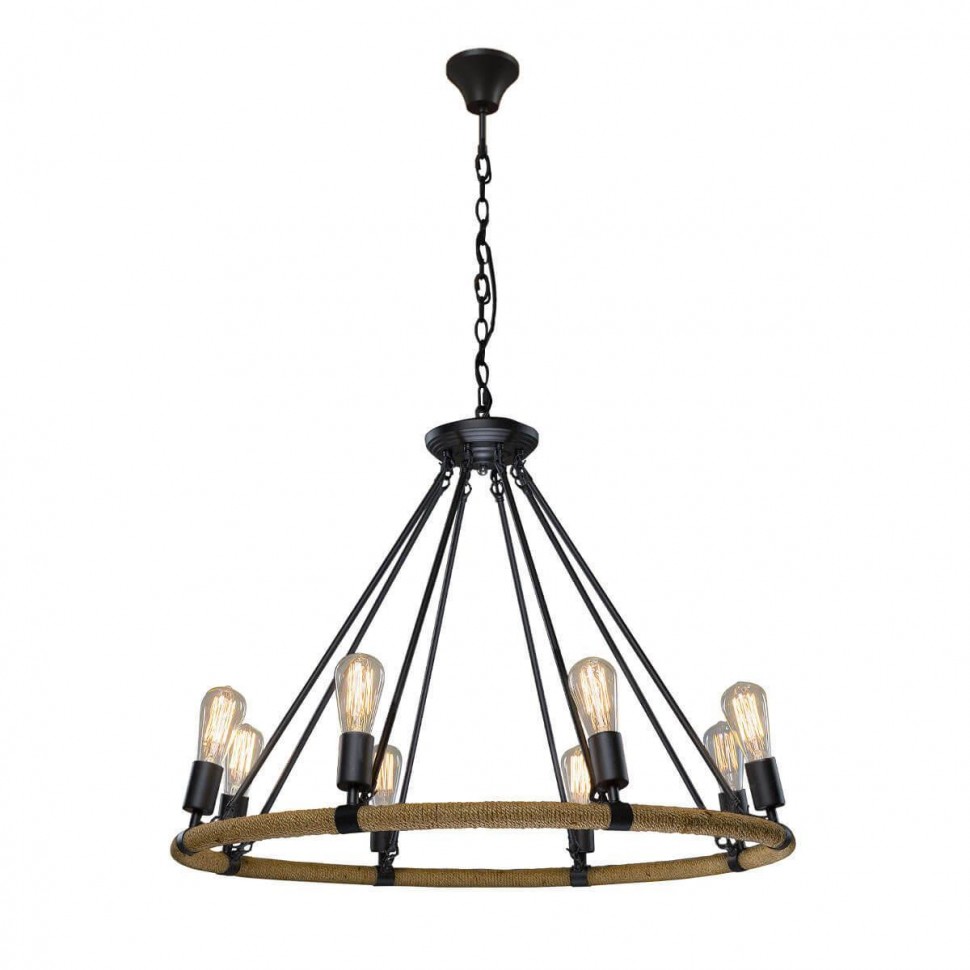 Подвесная люстра Loft IT Rope Filament Loft1861/8 фото 1 — Дзинь ля-ля