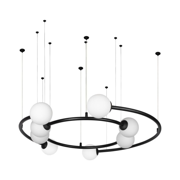 Подвесная люстра Loft IT Infinite 10155/800 Black — Дзинь ля-ля