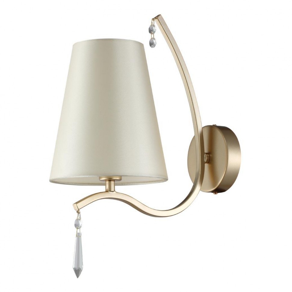 Бра Crystal Lux Renata AP1 Gold фото 1 &mdash; Дзинь ля-ля