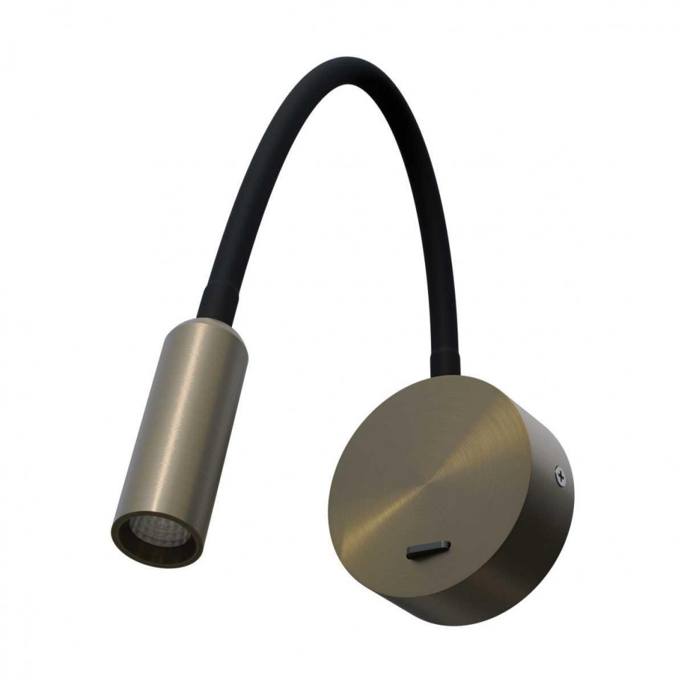 Бра 3W 277LM 3000K, бронза Omega Lightstar 200431 фото 1 &mdash; Дзинь ля-ля