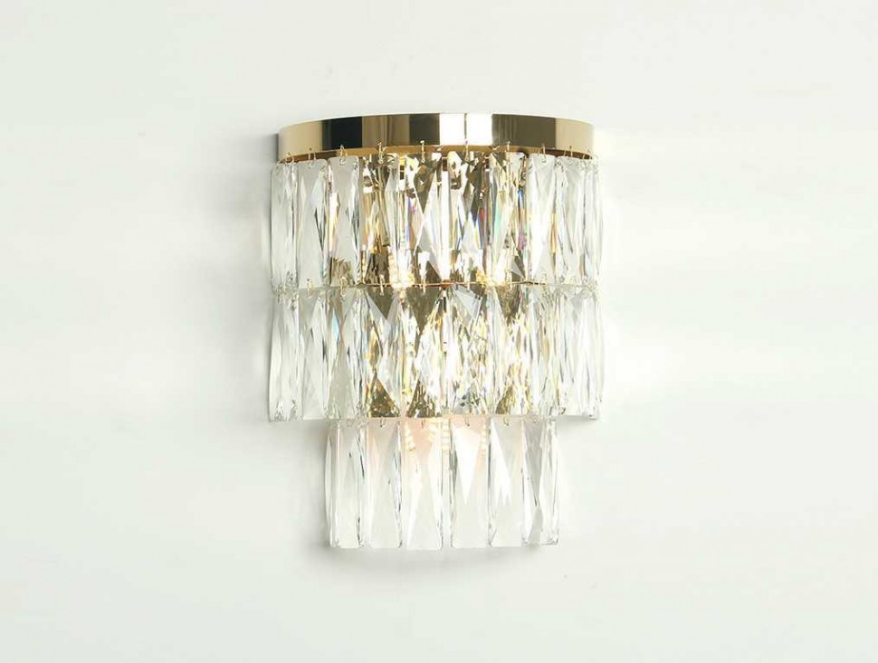 Настенный светильник Newport Elizabeth 10123/A new gold М0070376 фото 1 &mdash; Дзинь ля-ля