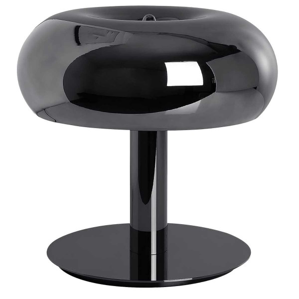 Настольная лампа диммируемая 12W 3000K черный перламутр Catania Lightstar 689918 &mdash; Дзинь ля-ля