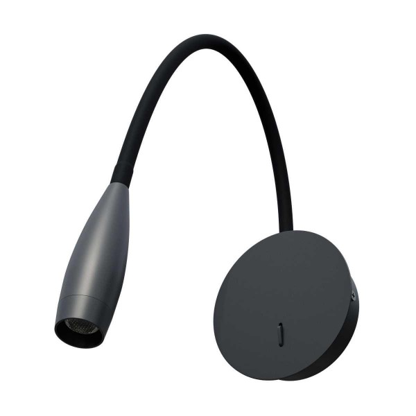 Бра 3W 160LM 3000K, черный Omega Lightstar 200337 &mdash; Дзинь ля-ля