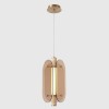 Подвесной светильник Crystal Lux AMARILLO SP18W LED BRASS фото 1 &mdash; Дзинь ля-ля