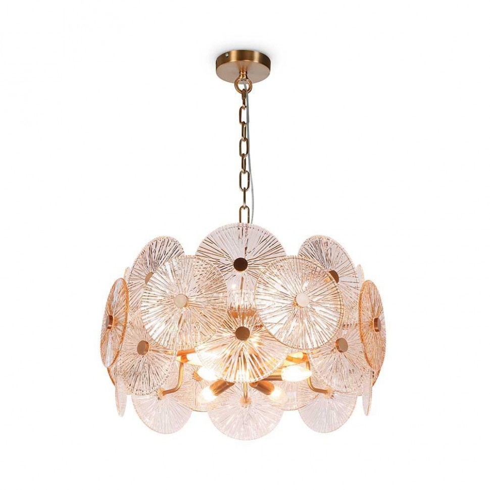 Подвесная люстра Maytoni Aster MOD007PL-08G фото 1 — Дзинь ля-ля