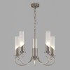 Подвесная люстра Eurosvet Banci 60117/5 никель фото 1 &mdash; Дзинь ля-ля
