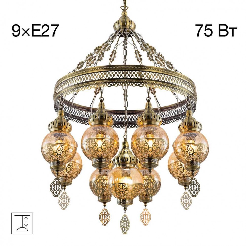 Подвесная люстра Citilux Каир CL419183 фото 1 &mdash; Дзинь ля-ля