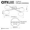 Потолочная светодиодная люстра Citilux Atman Smart CL226A141 фото 2 &mdash; Дзинь ля-ля