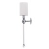 Бра Crystal Lux Mirabella AP1 Chrome/White фото 1 &mdash; Дзинь ля-ля