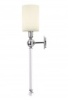 Бра Crystal Lux Mirabella AP1 Chrome/White фото 5 &mdash; Дзинь ля-ля