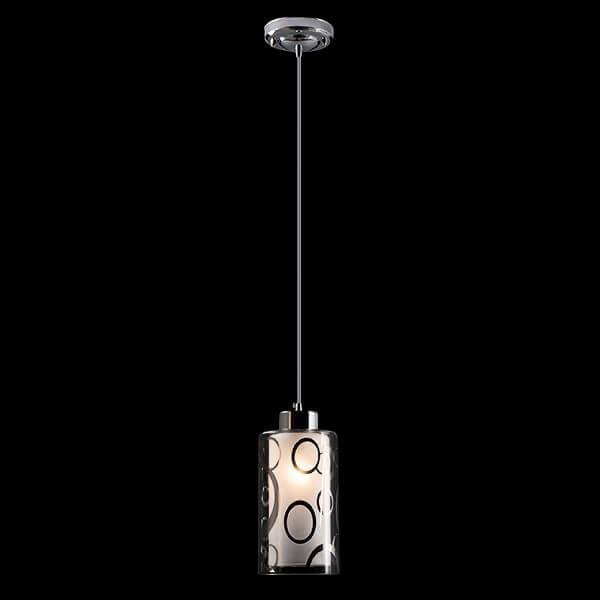 Подвесной светильник Eurosvet 50000/1 хром — Дзинь ля-ля