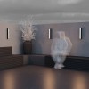 Уличный светодиодный светильник Maytoni Corte O571WL-L20B3K фото 2 — Дзинь ля-ля
