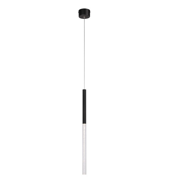 Подвесной светодиодный светильник G52196/1BK BK+CL Gerhort — Дзинь ля-ля
