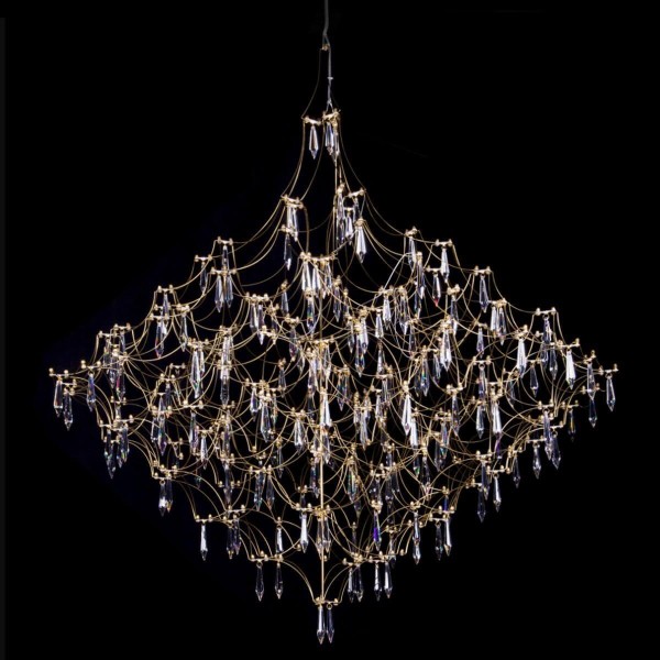 Подвесной светодиодный светильник Loft IT Mira 10259/1200 Gold Asfour — Дзинь ля-ля