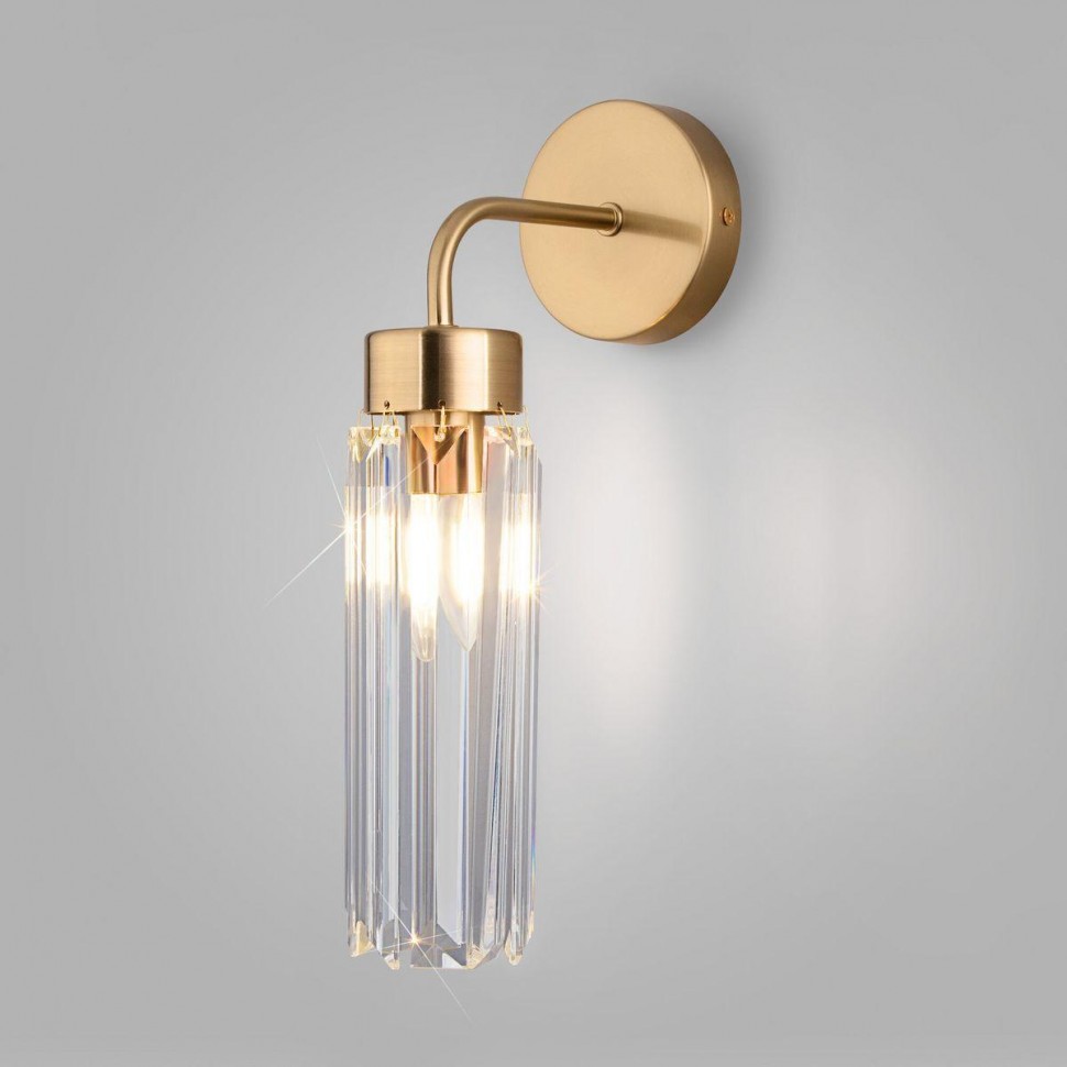 Бра Eurosvet Gilian 60163/1 латунь фото 1 &mdash; Дзинь ля-ля