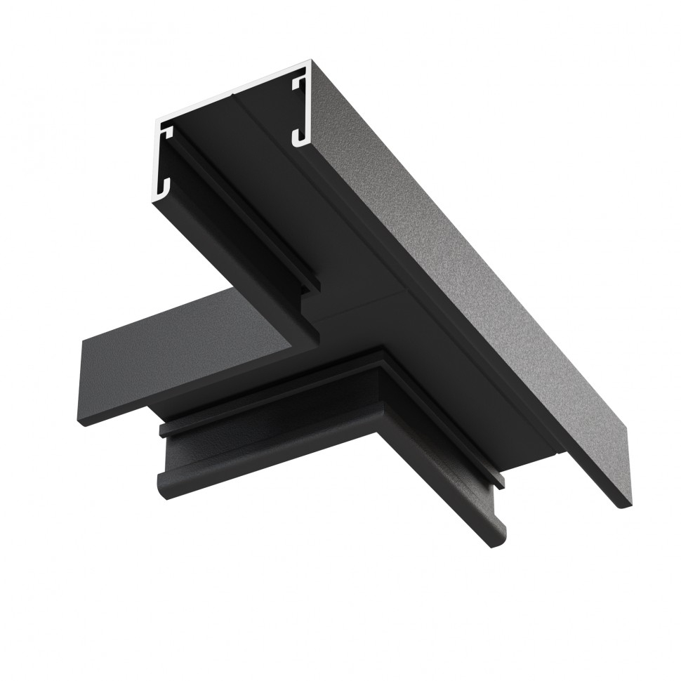 Т- образный коннектор накладной Basity, черный Maytoni TRA172CT-11B фото 1 — Дзинь ля-ля