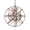 Подвесная люстра Loft IT Foucaults Orb Crystal Loft1897/6 фото 4 — Дзинь ля-ля