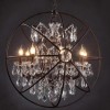 Подвесная люстра Loft IT Foucaults Orb Crystal Loft1897/6 фото 6 — Дзинь ля-ля