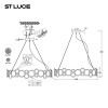Подвесная люстра ST Luce Swatch SL6133.313.09 фото 2 — Дзинь ля-ля