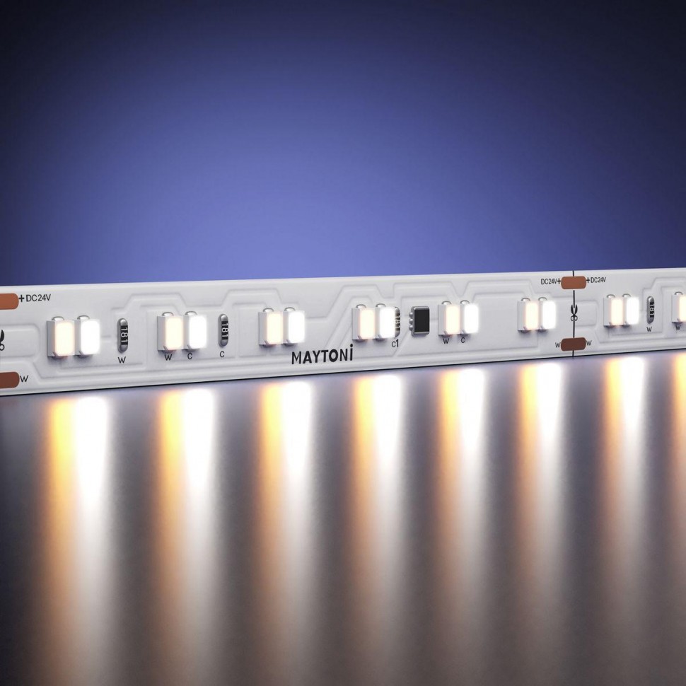 Светодиодная лента Maytoni 21,3W/m 168LED/m 2835SMD 5M от теплого до холодного 201127 фото 1 — Дзинь ля-ля