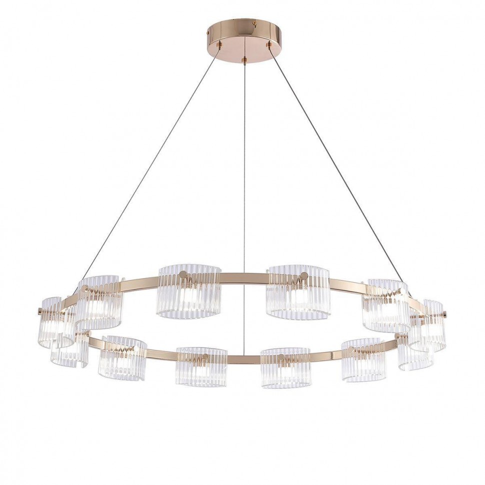 Подвесная светодиодная люстра Favourite Ori 4248-12P фото 1 — Дзинь ля-ля