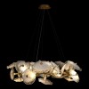 Подвесная люстра Loft IT Bloom 10352/1050 AB фото 6 &mdash; Дзинь ля-ля