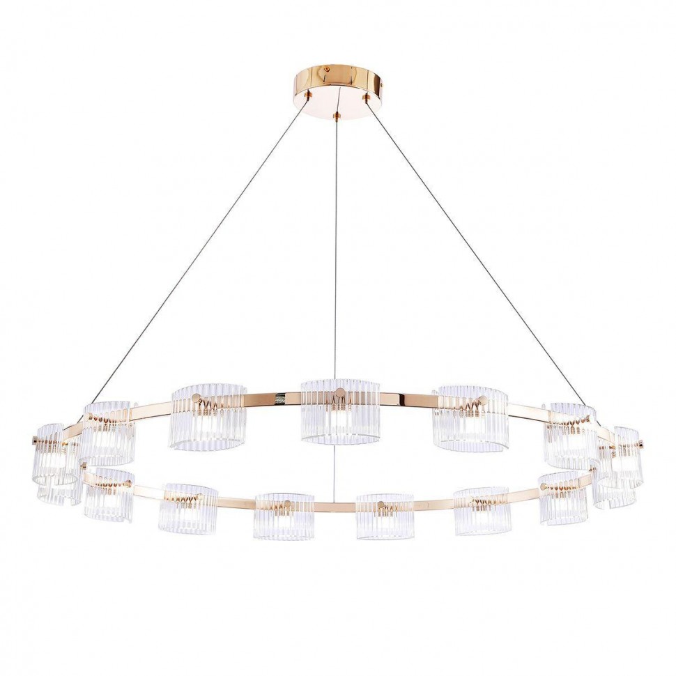 Подвесная светодиодная люстра Favourite Ori 4248-15P фото 1 — Дзинь ля-ля