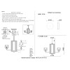 Подвесная люстра Crystal Lux Nicolas SP-PL6 Nickel/White фото 3 &mdash; Дзинь ля-ля