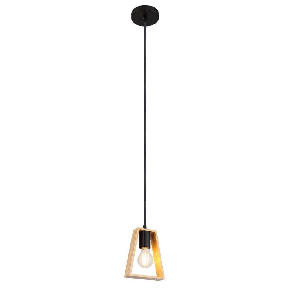 Подвесной светильник Arte Lamp Brussels A8030SP-1BK фото 1 — Дзинь ля-ля