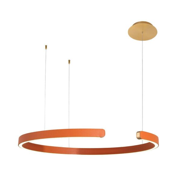 Подвесной светодиодный светильник Loft IT Ring 10025/600 Orange — Дзинь ля-ля