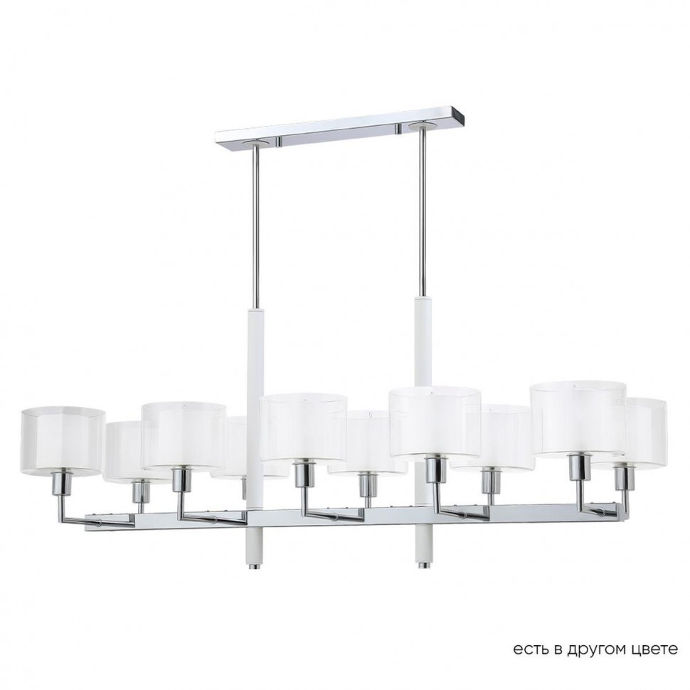 Подвесная люстра Crystal Lux Maestro SP-PL10 L1100 Chrome фото 1 &mdash; Дзинь ля-ля