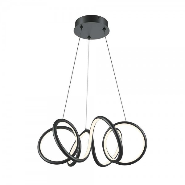 Подвесной светодиодный светильник Maytoni Curve MOD241PL-L60BK — Дзинь ля-ля