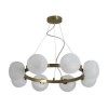 Подвесная люстра Freya Donuts FR5444PL-08BS фото 1 &mdash; Дзинь ля-ля