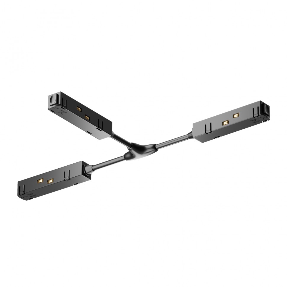 Коннектор питания Т-образный Gravity черный Maytoni TRA004CWT-22B фото 1 — Дзинь ля-ля