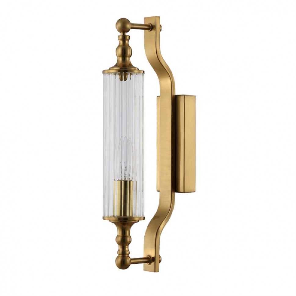 Бра Crystal Lux Tomas AP1 Brass фото 1 &mdash; Дзинь ля-ля