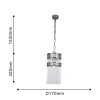 Подвесной светильник Favourite Turris 4201-1P фото 3 — Дзинь ля-ля