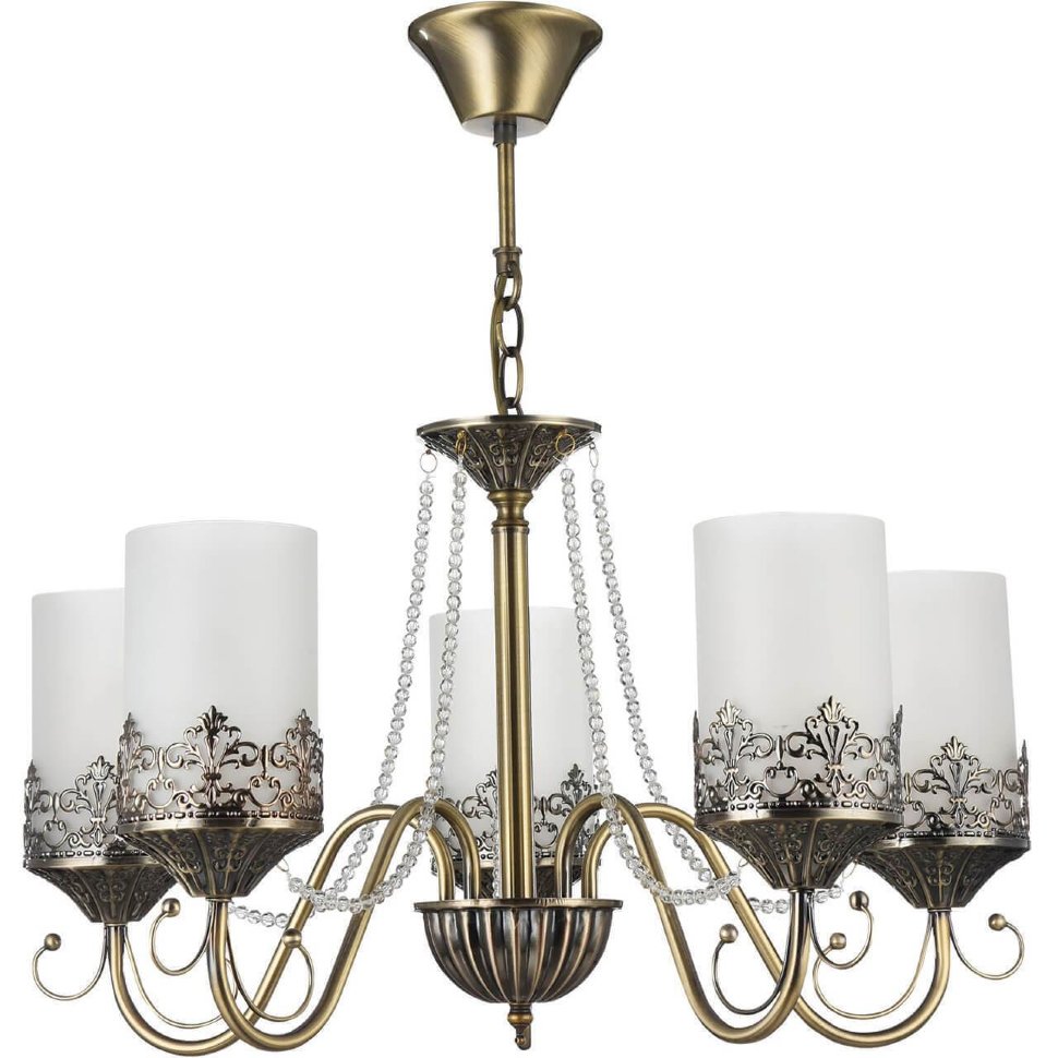 Подвесная люстра Freya Sherborne FR2563-PL-05-BZ фото 1 — Дзинь ля-ля